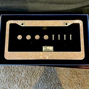 2 piece License plate holder